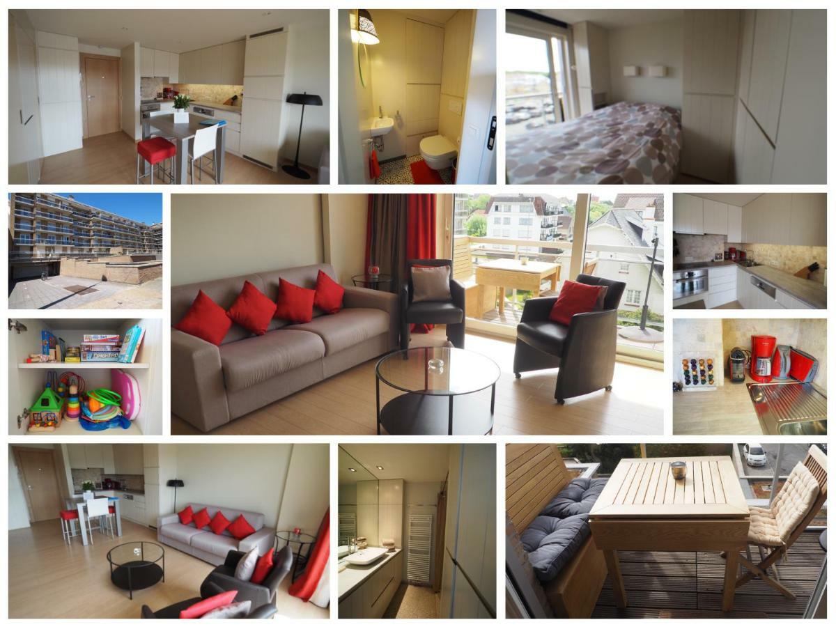 Appartement Sur La Digue - De Haan - Le Coq - Silver Beach D2 Kültér fotó